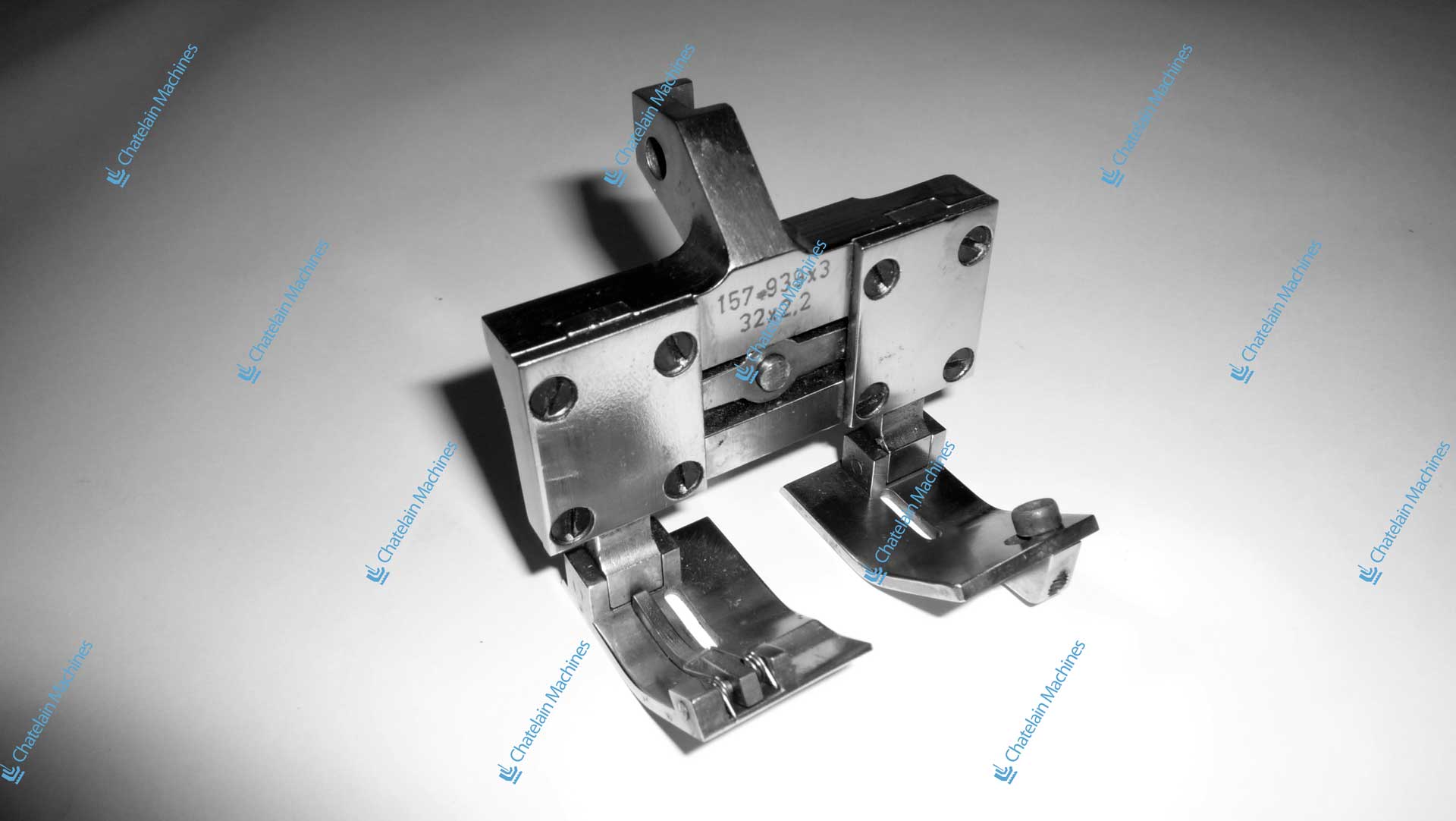 pied fermeture à glissière pfaff 5642 2 aiguilles 32,0mm